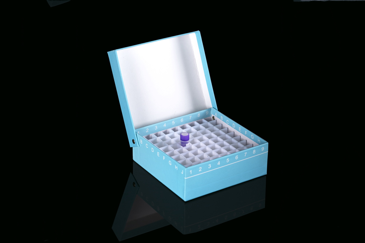 FA018 81-Well 2ml Cryovials Box